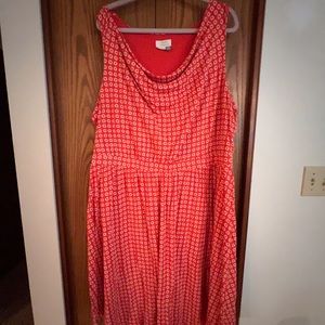 Anthropologie midi dress